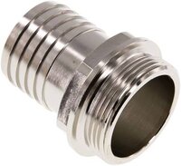 Tuleja gwintowana G 1-1/2"-38 (1-1/2")mm, Mosiadz niklowany