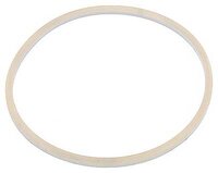 Uszczelka (gwint mleczny) DN 150, Silikon (naturalny), 155x167x7,0mm
