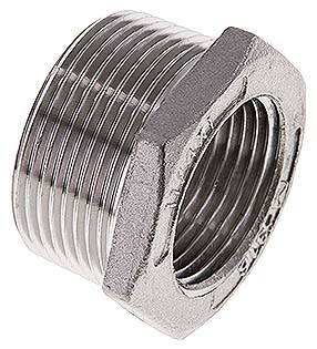 Nypel redukcyjny NPT 1-1/4"(gwint zew.)-NPT 1"(gwint wew.), 1.4408