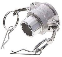 Złącze Camlock z koncówka do wspawania 33,7mm