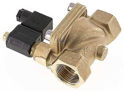 Elektrozawór 2/2 G 1" (NO), FKM, 12 V DC