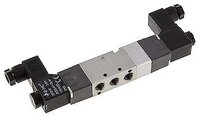 Elektrozawór 5/3 G 1/8, w poł. środkowym zasilany, 24 V AC