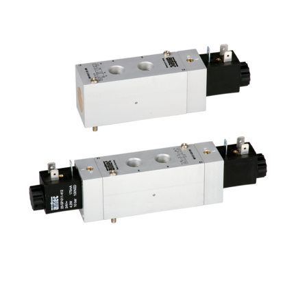 Elektrozawory  5/2 płytowe, seria MF-07 - Airtec