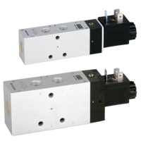 Elektrozawory 5/3 G 1/8" - G 1/4" , seria KM-09 i KM-10 - Airtec