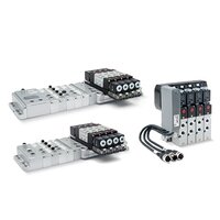 Wyspy zaworowe Plug-in Multipol i Fieldbus, seria 3 - Camozzi