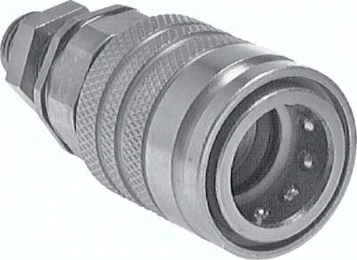 Szybkozłączki hydrauliczne grodziowe pod rurę, ISO7241-1A