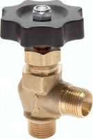Zawory odcinające kątowe i proste G 1/8" - G 1/4", do 40 bar - Air-Com