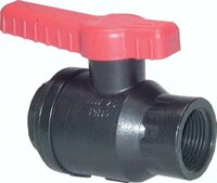Zawory kulowe z tworzywa sztucznego G 1/2" - G 1" wykonanie z PP, PN10 - Air-Com
