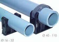 Uchwyty do rur PVC-U