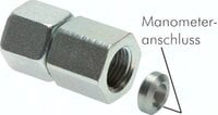 Złączki hydrauliczne do manometru MAVE