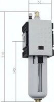 Smarownice sprężonego powietrza FUTURA G 3/8" - G 1/2", wielkość 2