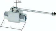 Zawór kulowy hydrauliczny, G1/8, PN500