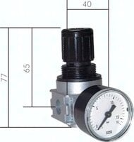 Reduktory ciśnienia zależne od ciśnienia wstępnego Multifix G 1/8" - G 1/4", wielkość 0 - Air-Com