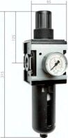 Filtroreduktory sprężonego powietrza Multifix G 3/4" - G 1", wielkość 4