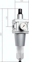 Filtroreduktory sprężonego powietrza Multifix G 3/4" - G 1", wielkość 5 - Air-Com