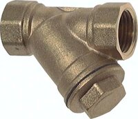 Filtry siatkowe skośne z mosiądzu i mosiądzu niklowanego G 1/4" - G 4", PN 20 - Air-Com