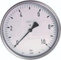 Manometry nierdzewne D 160 mm, klasa 1.0 - Wika