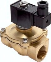 Elektrozawory 2/2 G 3/8" - G 2" bezpośredniego działania, mosiądz, seria Eco Line - E-mc