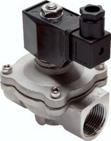 Elektrozawory bezpośredniego działania 2/2 G 3/8"- G 2", stal nierdzewna wersja Eco Line - EMC
