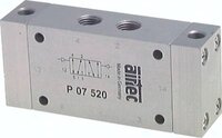 Zawory sterowane pneumatycznie bistabilne 5/2 G1/8-G1/2, seria P - Airtec