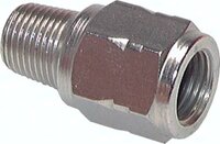 Zawory zwrotne mini bez sprężyny R/Rp 1/8" - R/Rp 3/8", mosiądz niklowany, PN 10