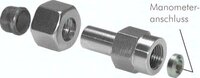 Złączki hydrauliczne do manometru MAV EV