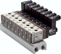 Płyty zaworowe do zaworów pneumatycznych i elektrozaworów 3/2 serii SF2000 - YPC