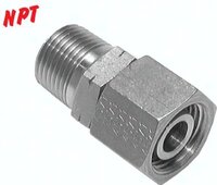Złączki hydrauliczne EVGE, gwint NPT