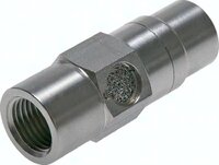 Zawory szybkiego spustu kompaktowe G 1/4" - G 1/2" ze stali nierdzewnej - Air-Com