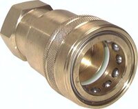 Szybkozłącza hydrauliczne ISO 7241, gwint wewnętrzny, mosiądz