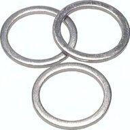 Pierścienie uszczelniające standardowe z aluminium DIN 7603 A