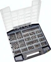 Zestaw wkrętów nierdzewnych TORX z łbem wpuszczanym, w kontenerze MULTIBOX - Fischer