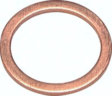 Pierścień uszczelniający z miedzi (20,2 x 25,9 x 1,5 mm)