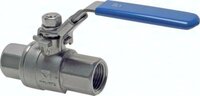 Zawory kulowe 2-częściowe ze stali nierdzewnej seria Eco-Line, do 25 bar - Air-Com