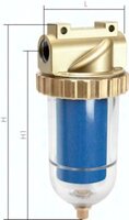 Filtry dokładne do sprężonego powietrza STANDARD G 1/4" - G 1", wielkość 1, 3 i 5