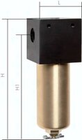 Filtry wysokociśnieniowe do sprężonego powietrza G 3/8" - G 1" , do 60 bar 