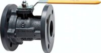 Zawory kulowe kołnierzowe 2-częściowe, z pełnym przelotem, DN100 / PN16, do gazu DVGW - Air-Com