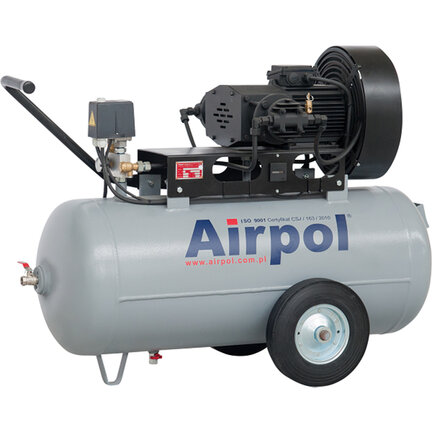 Sprężarki tłokowe bezolejowe typ AB 1,5-7,5 kW - Airpol
