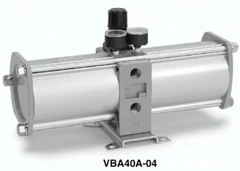 Akcesoria do wzmacniaczy ciśnienia serii VBA22A - SMC