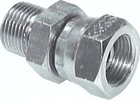 Złączki obrotowe wysokociśnieniowe do układów hydraulicznych (stożek uszczelniający 60°)  400 bar
