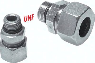 Złączki proste hydrauliczne GE, z gwintem wewnętrznym UNF/UN - Air-Com