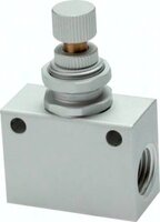 Zawory dławiąco-zwrotne przewodowe kompaktowe G1/8" - G 3/8" - EMC